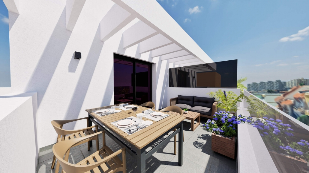 10-Terraza-Atico-2B-1030×579 PROMOCIÓN DE VIVIENDAS SOBRE PLANO LA HIGUERITA
