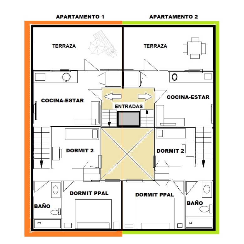 ATICO DUPLEX EN PLAYA JARDIN